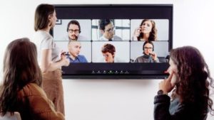 écran tactile et interactif salle conférence